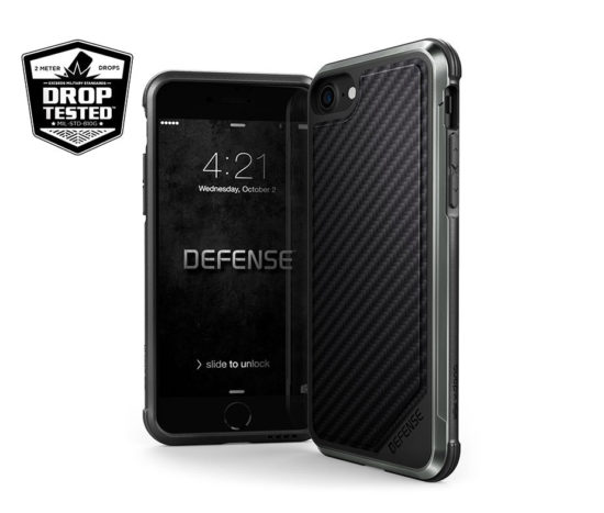 Ανθεκτική Θήκη Χ-DORIA ShockProof Carbon - iPhone 7/8