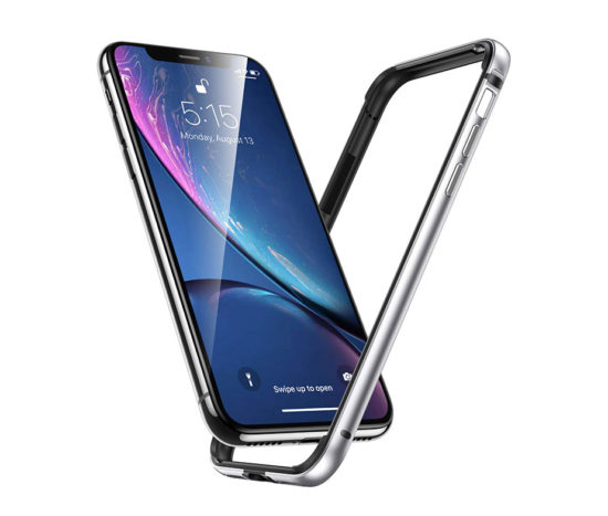 Premium Bumper σε Ασημί Χρώμα - iPhone Xs Max