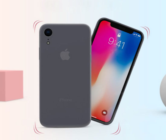 Θήκη Matte Ultra Slim Ημιδιάφανη Μαύρη - iPhone XR