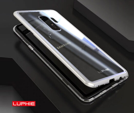Θήκη Magnetic LUPHIE Ασημί - Galaxy S9 PLUS