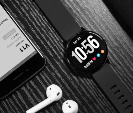 SmartWatch Silicone Strap ITR-S11 Black