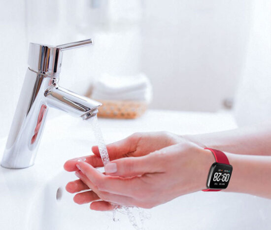 SmartWatch Metal Mesh Bracelet ITR-M7 Silver