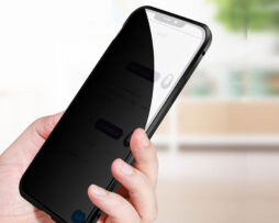 Θήκη Φιμέ 360° Dual Μαγνητική Anti-Spy Μαύρη - iPhone 7/8