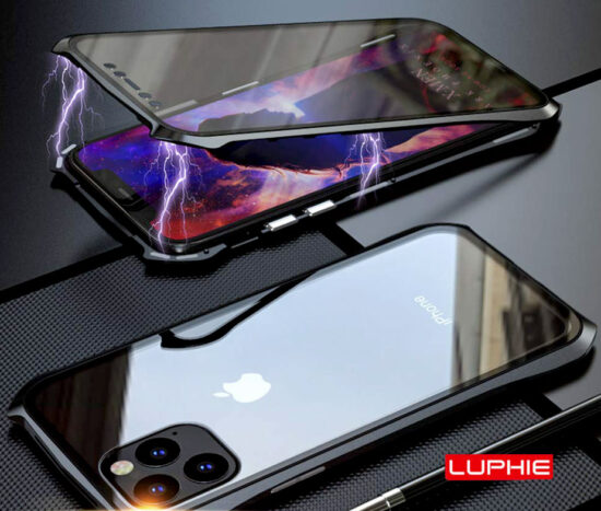 Θήκη Bat 360° Dual Magnetic LUPHIE Black - iPhone 11