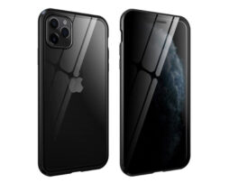 Θήκη 360° Magnetic DUAL Glass BOTYE Μαύρη - iPhone 11 PRO