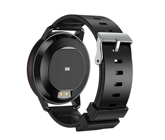 SmartWatch Silicone Strap ITR-S01 Black Red