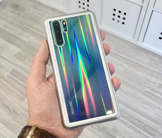 Θήκη Magnetic Razor Ασημί + 4D Tempered Glass οθόνης - Huawei P30 PRO