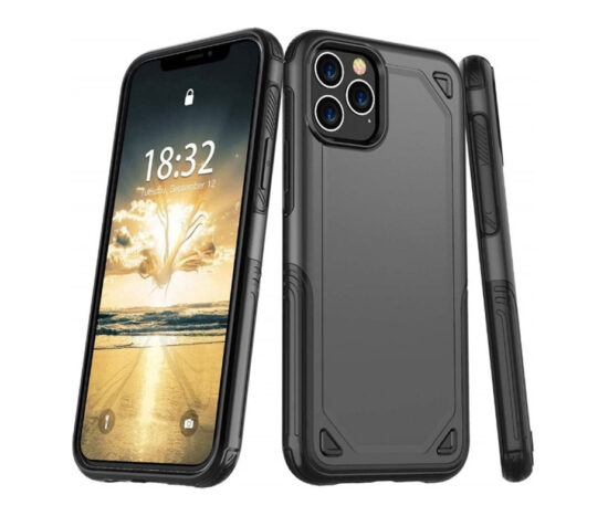 Θήκη Military Hybrid Shockproof Μαύρη - iPhone 11 PRO