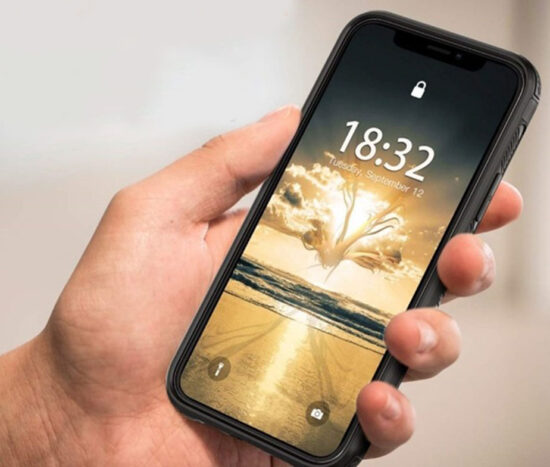 Θήκη Military Hybrid Shockproof Μαύρη - iPhone 11 PRO