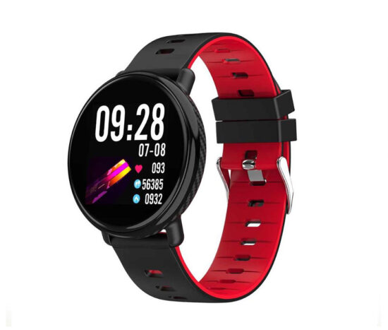 SmartWatch Silicone Strap ITR-SC1 Carbon Red