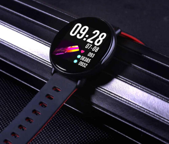 SmartWatch Silicone Strap ITR-SC1 Carbon Red