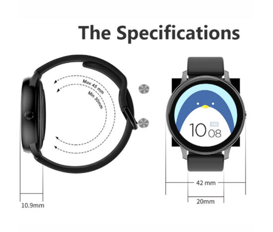 SmartWatch Silicone Strap ITR-S88 PRO Rose Gold