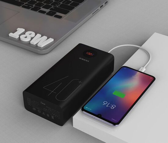 ROMOSS ZEUS PEA40 LED QUICK CHARGE 3.0 POWER BANK - 40000mAh