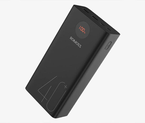 ROMOSS ZEUS PEA40 LED QUICK CHARGE 3.0 POWER BANK - 40000mAh