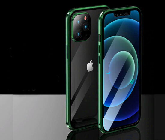 Θήκη 360° Magnetic DUAL Glass Chameleon + Camera Lens - iPhone 12