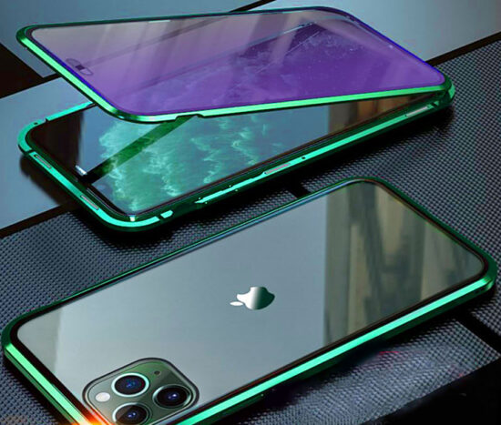 Anti-Blue Θήκη 360° Μαγνητική DUAL Glass Chameleon - iPhone 11