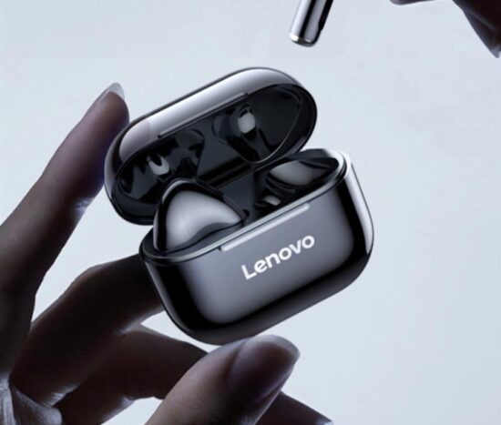 Lenovo TWS Ασύρματα Ακουστικά LP40 Black