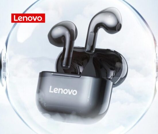 Lenovo TWS Ασύρματα Ακουστικά LP40 Black