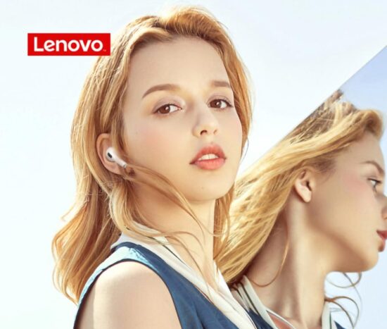 Lenovo TWS Ασύρματα Ακουστικά LP40 White