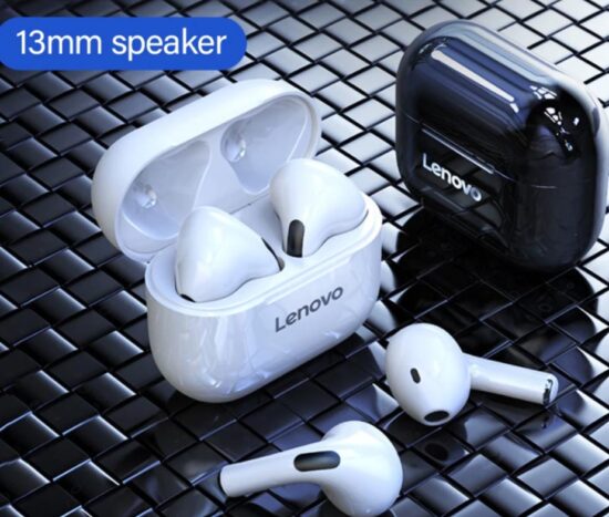 Lenovo TWS Ασύρματα Ακουστικά LP40 White