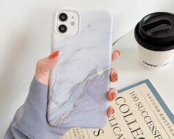 Θήκη Marble Retro Grey/Gold Print + ΔΩΡΟ Tempered Glass - iPhone 11