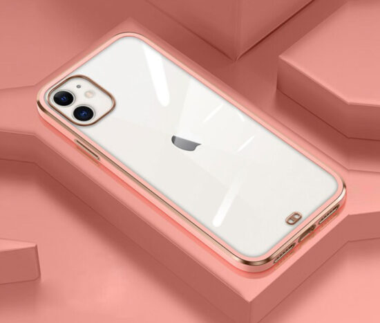 Θήκη Retro Luxury Διάφανη Rose/Gold - iPhone 11