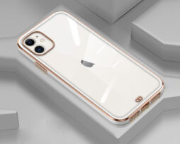 Θήκη Retro Luxury Διάφανη White/Gold - iPhone 11