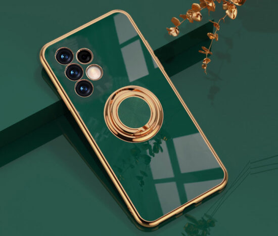 Θήκη Retro Elegance Green Forest + Holder Metallic Ring - Samsung Galaxy A32 5G