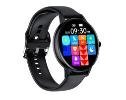 SmartWatch με Bluetooth Κλήση, Εφαρμογές Παιχνιδιών & Φωνητικές εντολές ITR-SFW07 Black