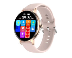 SmartWatch με Bluetooth Κλήση, Εφαρμογές Παιχνιδιών & Φωνητικές εντολές ITR-SFW07 Rose Gold