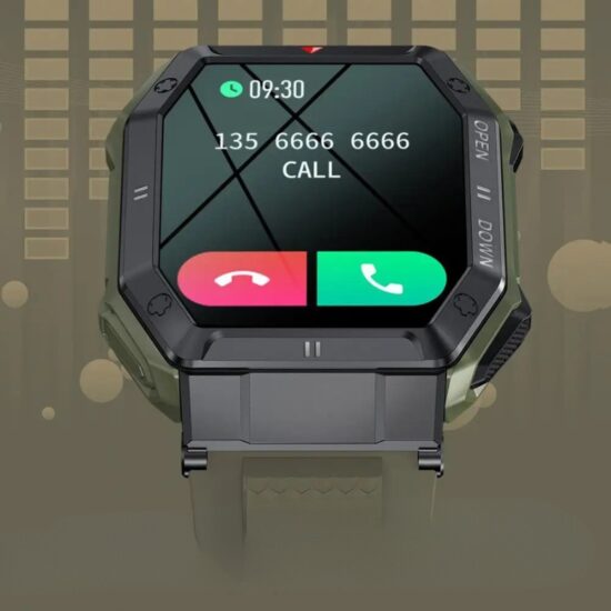 SmartWatch Active με Bluetooth Κλήση, Ειδοποιήσεις στα Ελληνικά & Εύχρηστο Μενού ITR-S55 Black