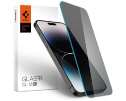 Spigen Φιμέ Privacy 4D Tempered Glass 9H Full Cover - iPhone 14 PRO MAX