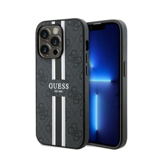 Θήκη GUESS Άκαμπτη με Λογότυπο Μαύρη - iPhone 14 PRO MAX