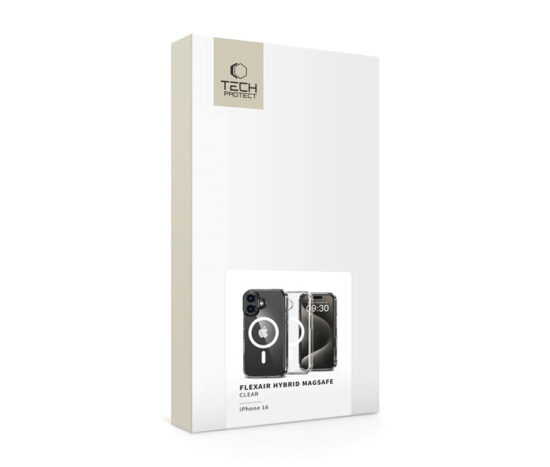Θήκη Tech-protect Flexair Hybrid MagSafe Clear - iPhone 16
