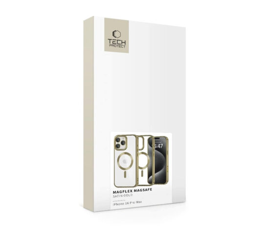 Θήκη Tech-protect MagFlex MagSafe Satin Gold - iPhone 16 PRO MAX